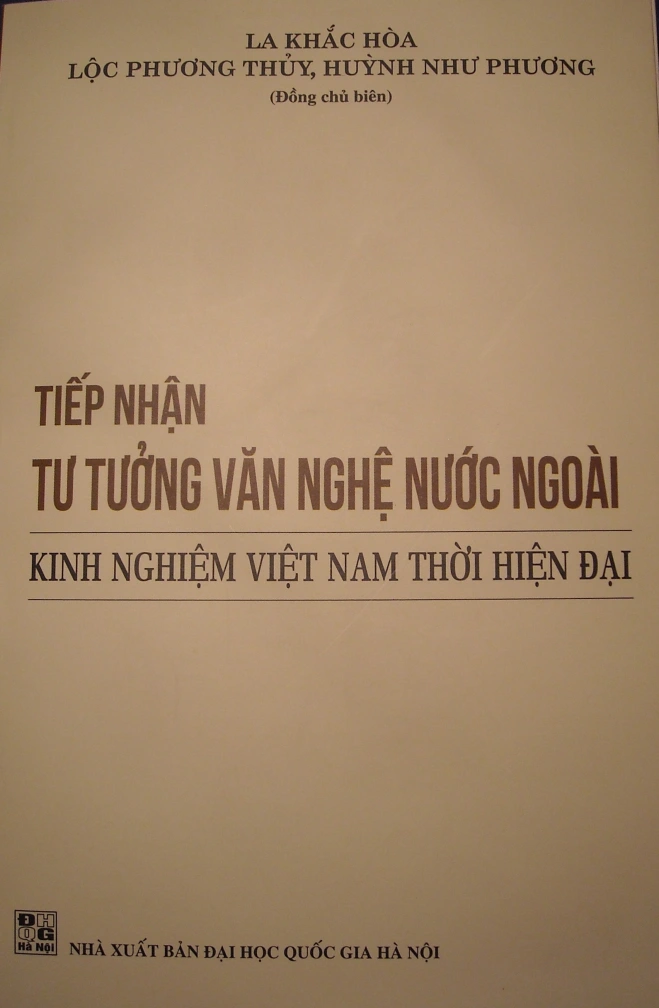 Tiếp nhận tư tưởng văn nghệ nước ngoài, kinh nghiệm Việt Nam thời hiện đại
